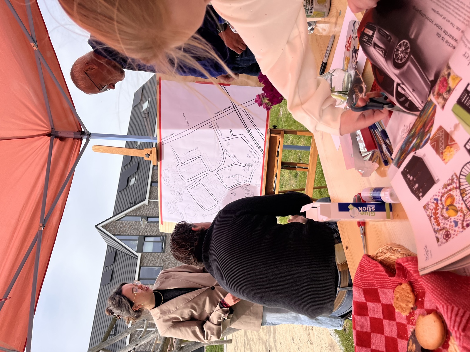 tra-art wijkdag den hoek