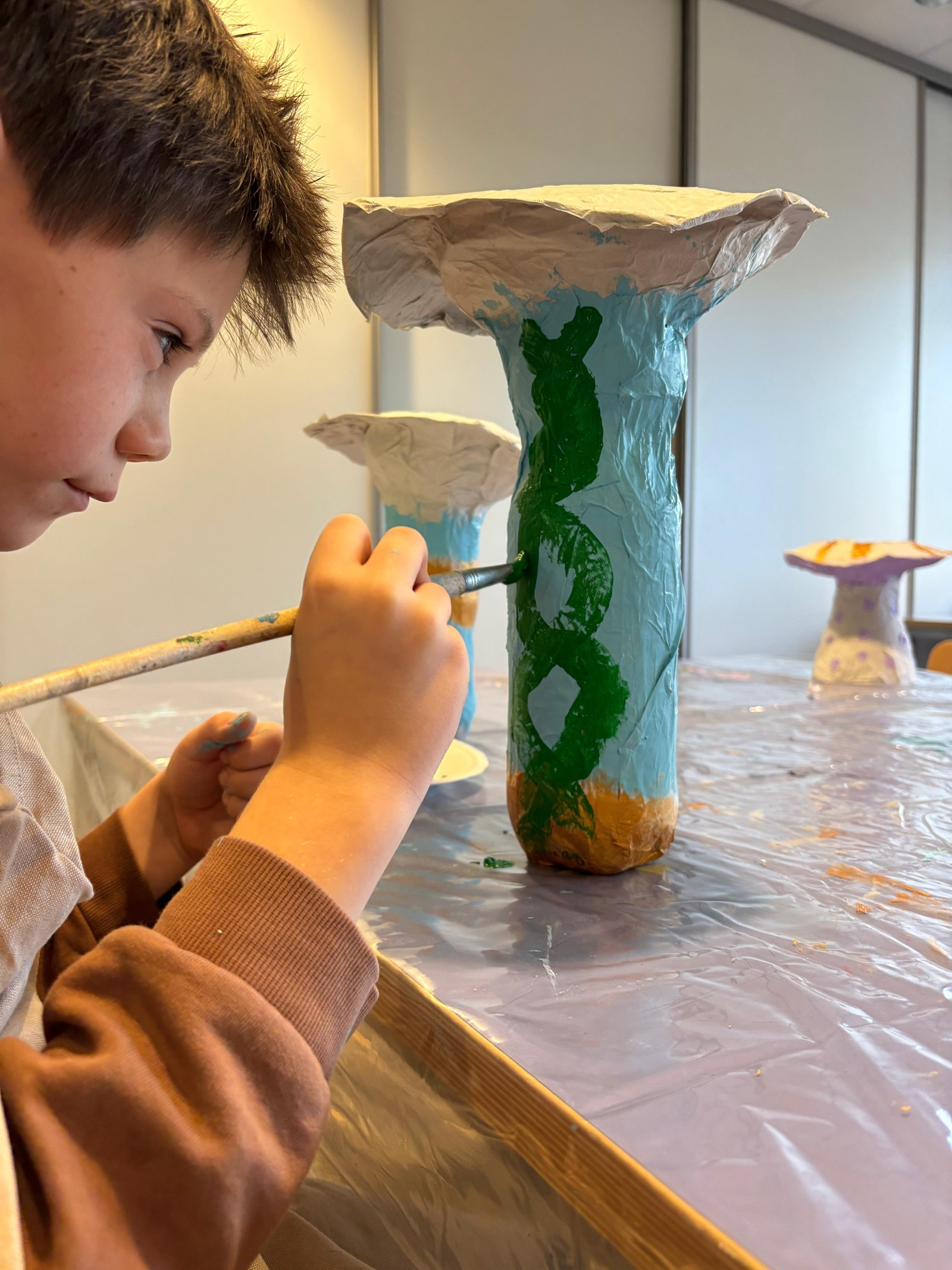 villa kunstpaddestoelen