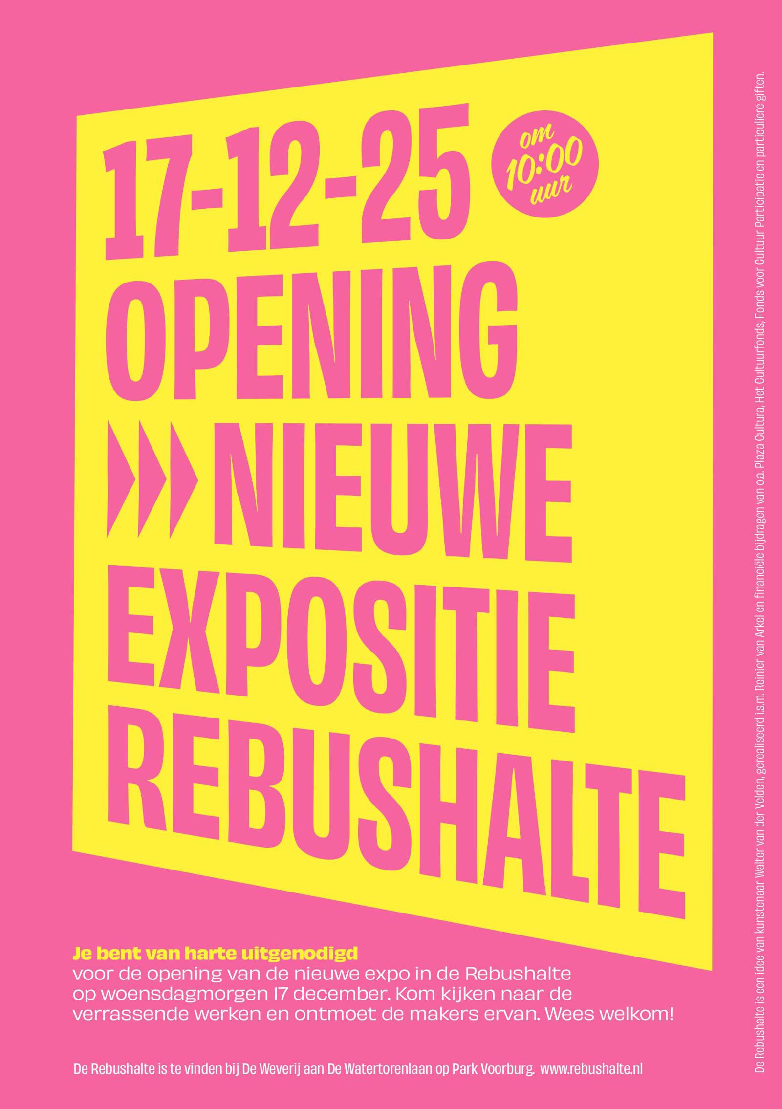 rebushalte uitnodiging