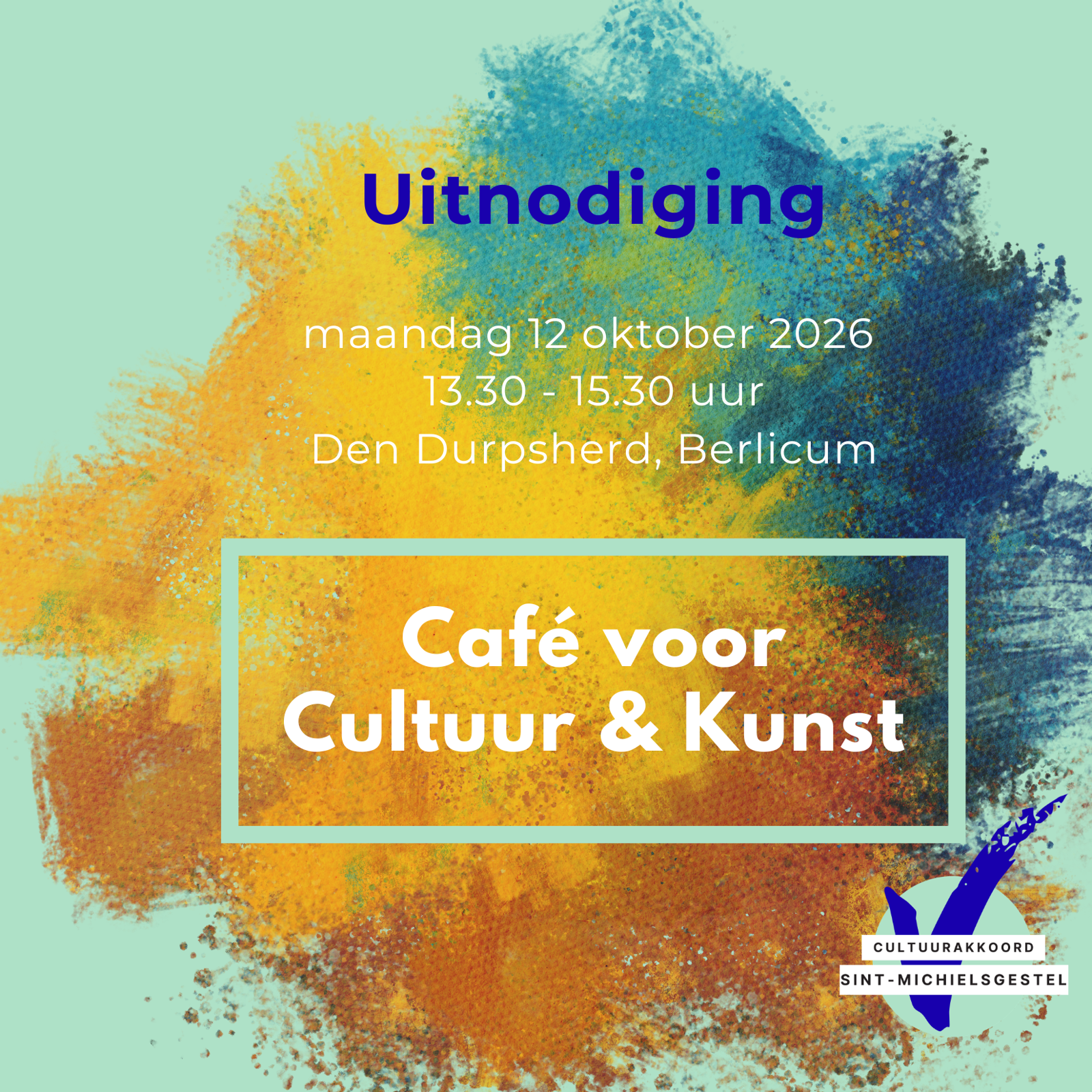 Plaza Cultura Cultuurcafe Sint-Michielsgestel cultuurakkoord Bint