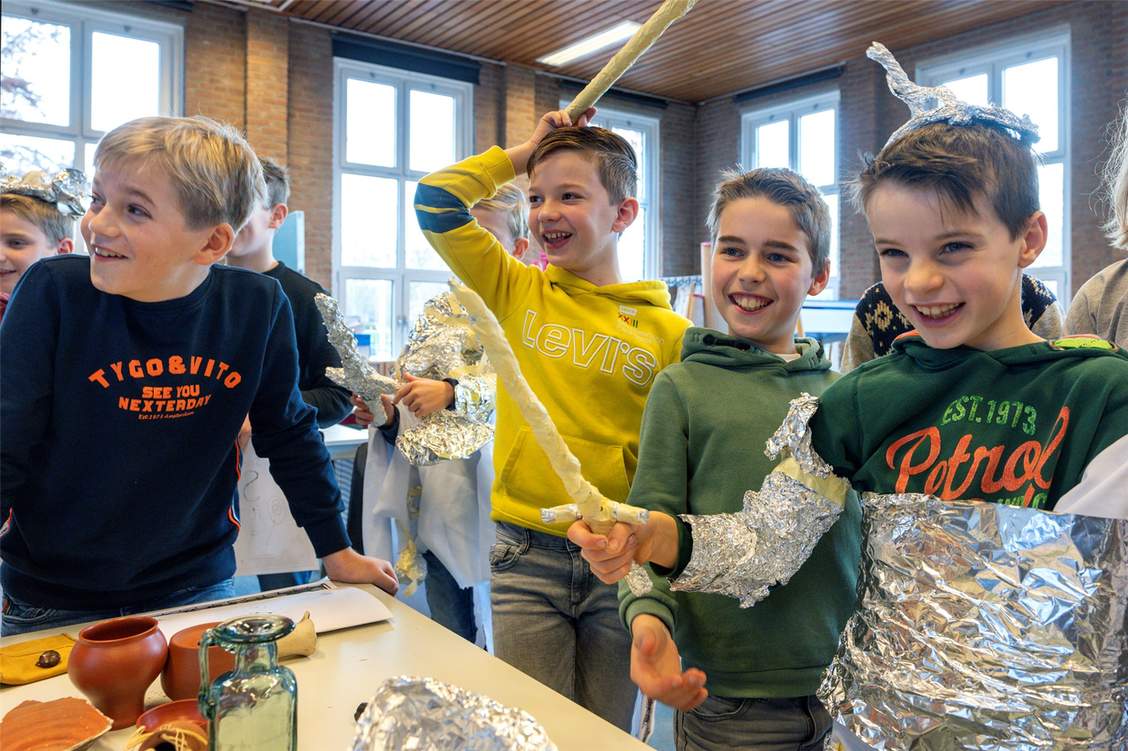 Romeinen in de klas 