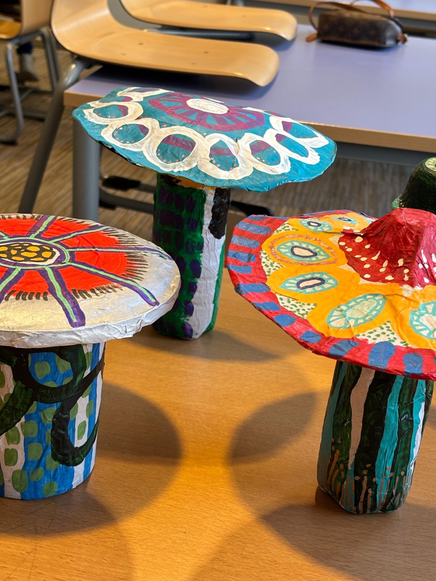 villa kunstpaddestoelen