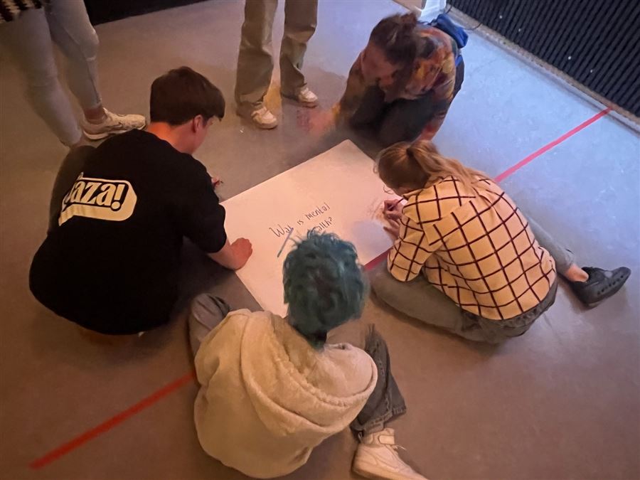 Mental health brainstorm met Op het bot