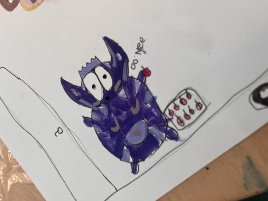 Villa Creatief - Tekenen schilderen met gouache