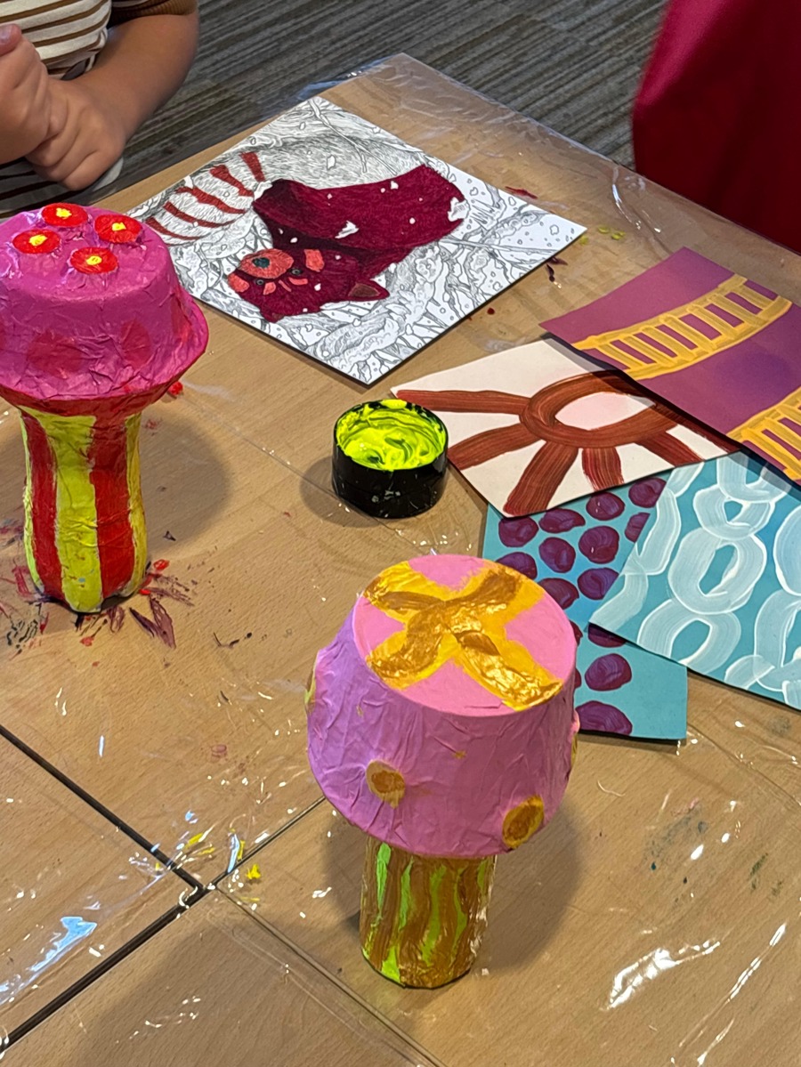 villa kunstpaddestoelen