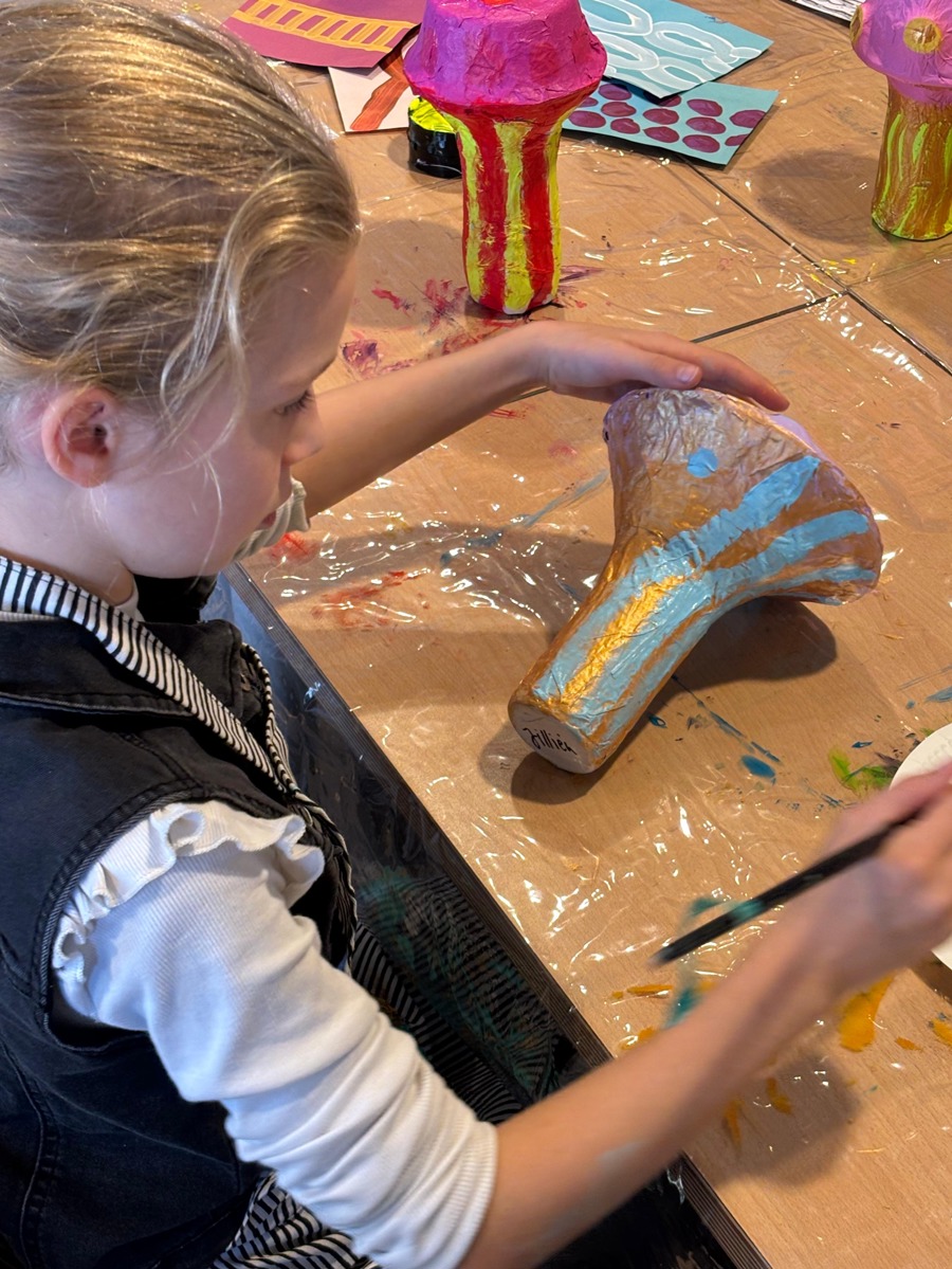 villa kunstpaddestoelen