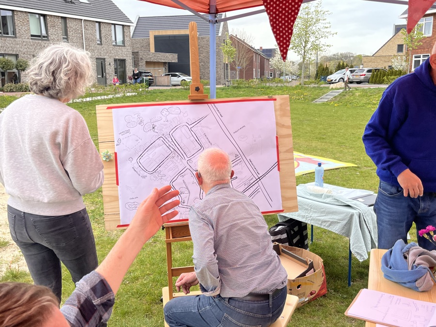 tra-art wijkdag den hoek