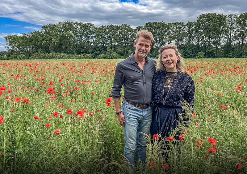 Plaza Cultura Sint-Michielsgestel klaprozen Halder foto Vera Claessen